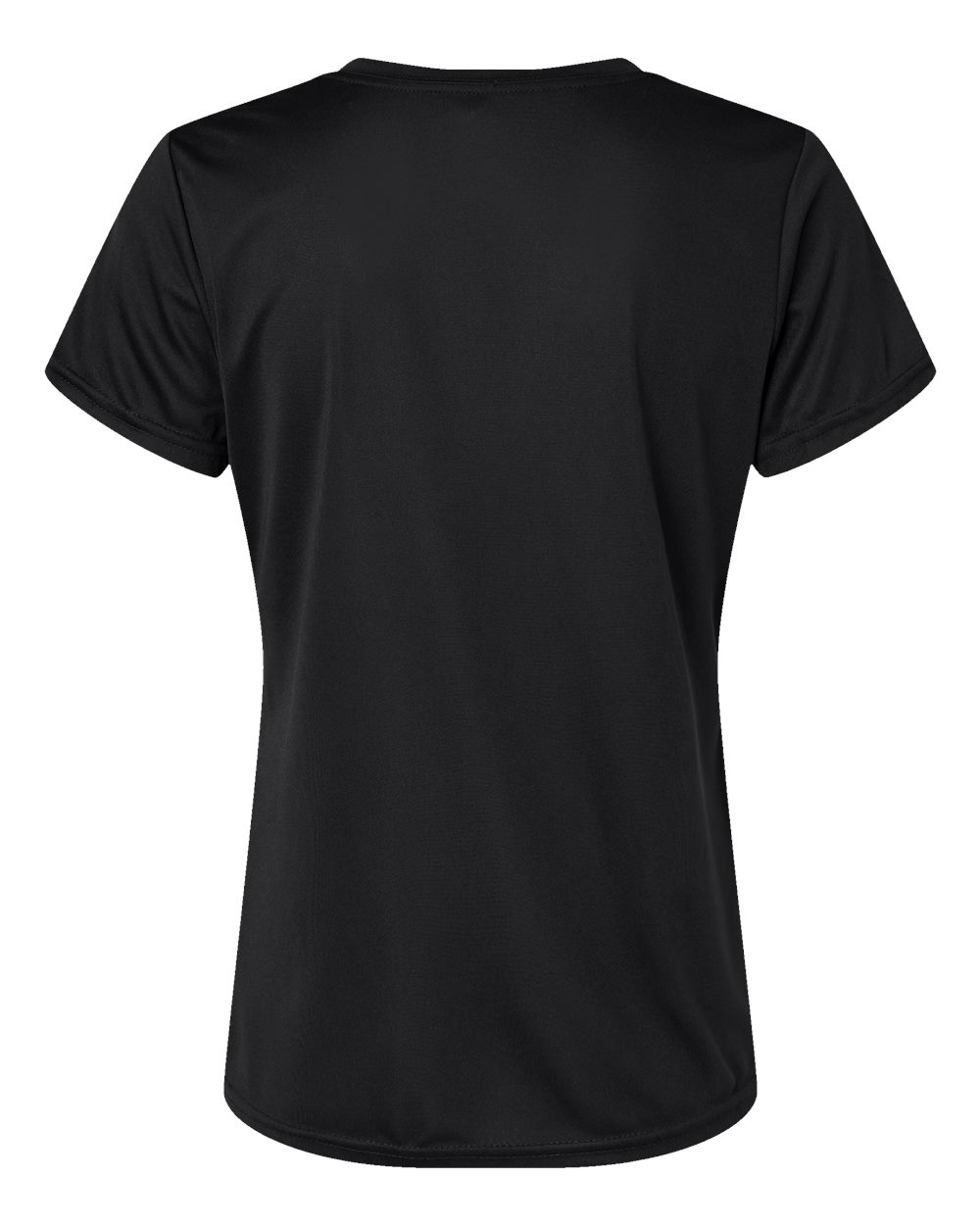 Women's Nexgen Performance V-Neck T-Shirt - Back - B10434502 - Black