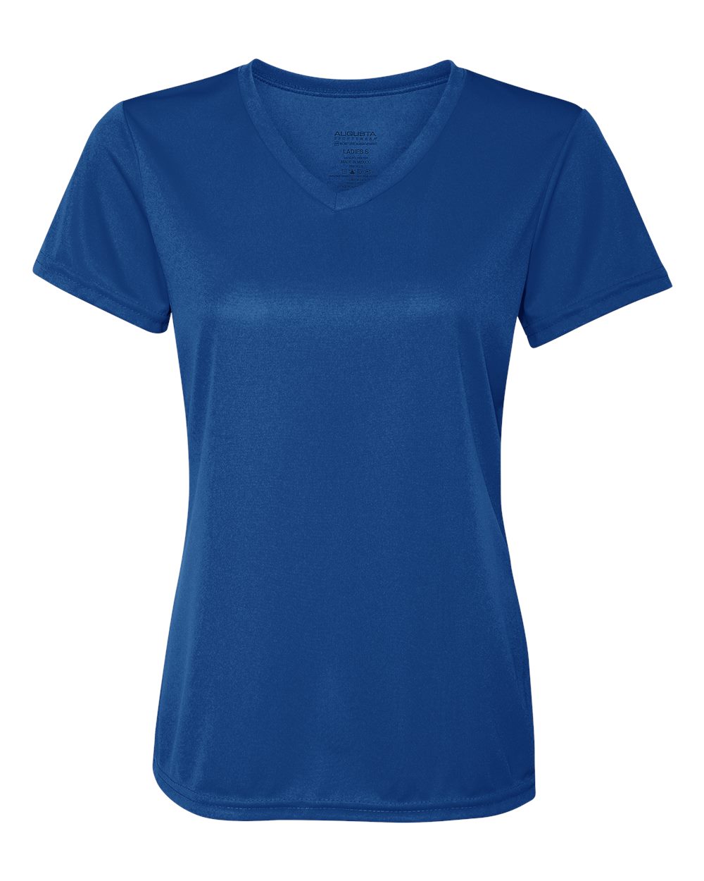 Women's Nexgen Performance V-Neck T-Shirt - Front - B10434752 - Royal