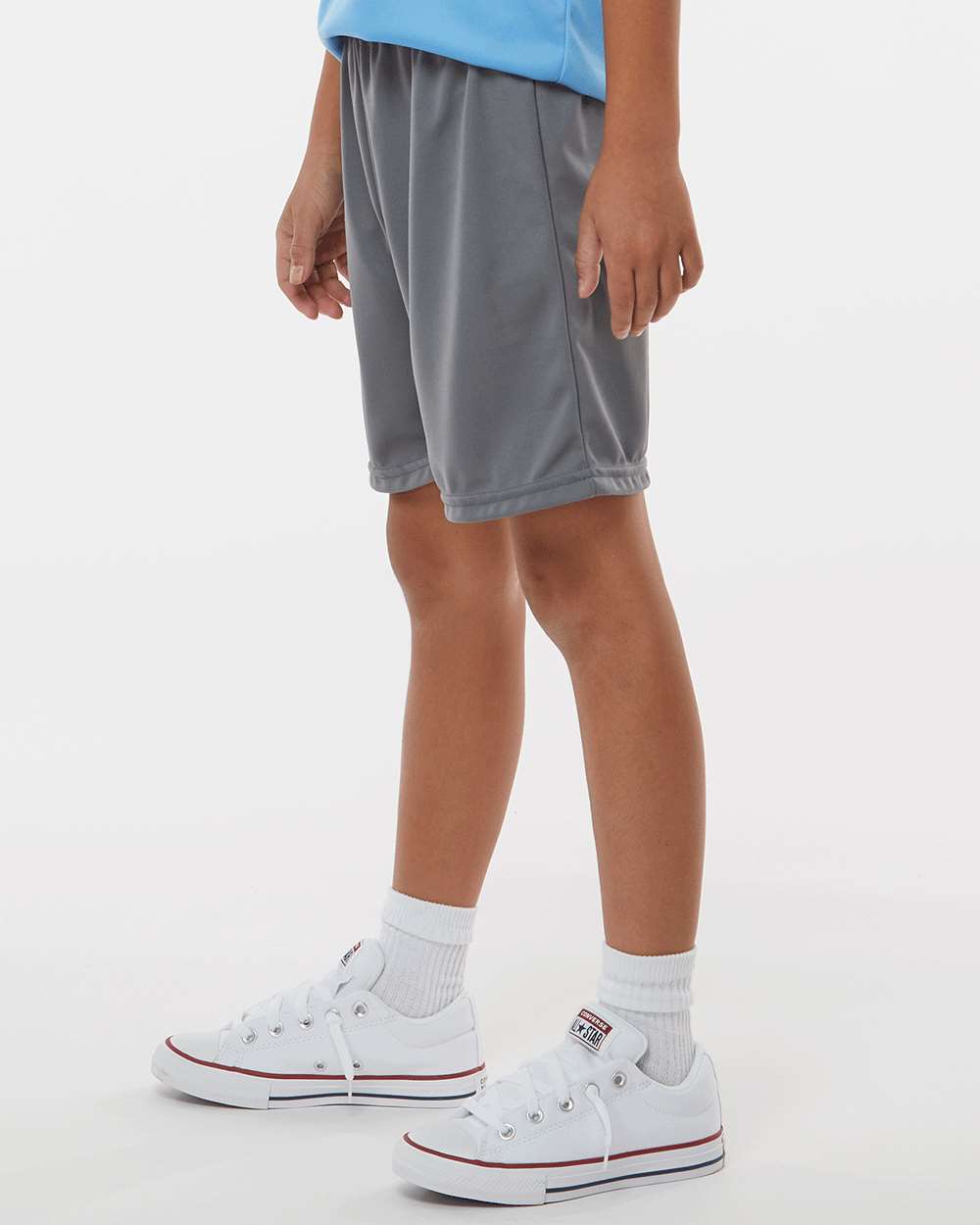 Youth Octane Shorts - OnModelSide - B14134132 - Graphite