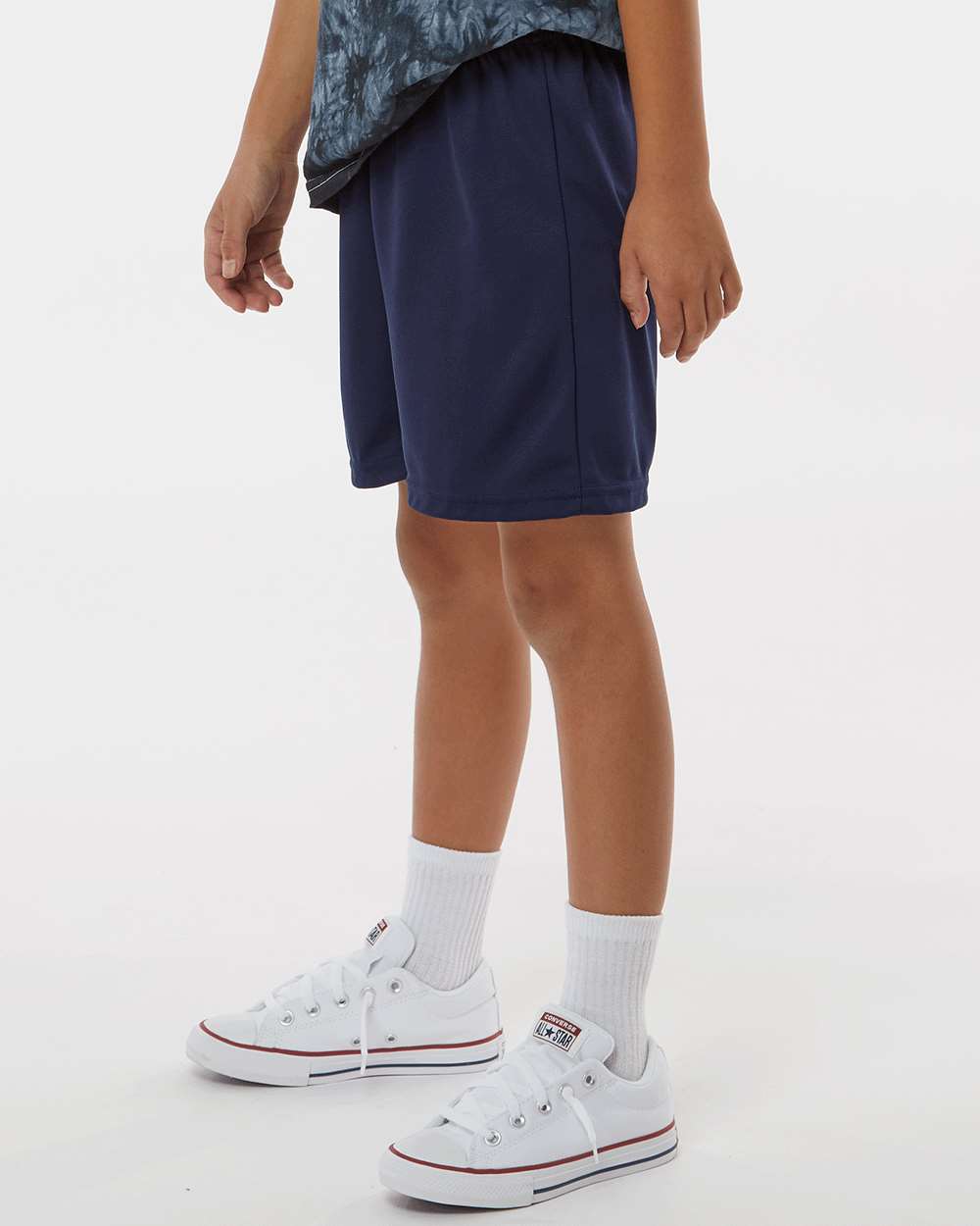 Youth Octane Shorts - OnModelSide - B14134652 - Navy