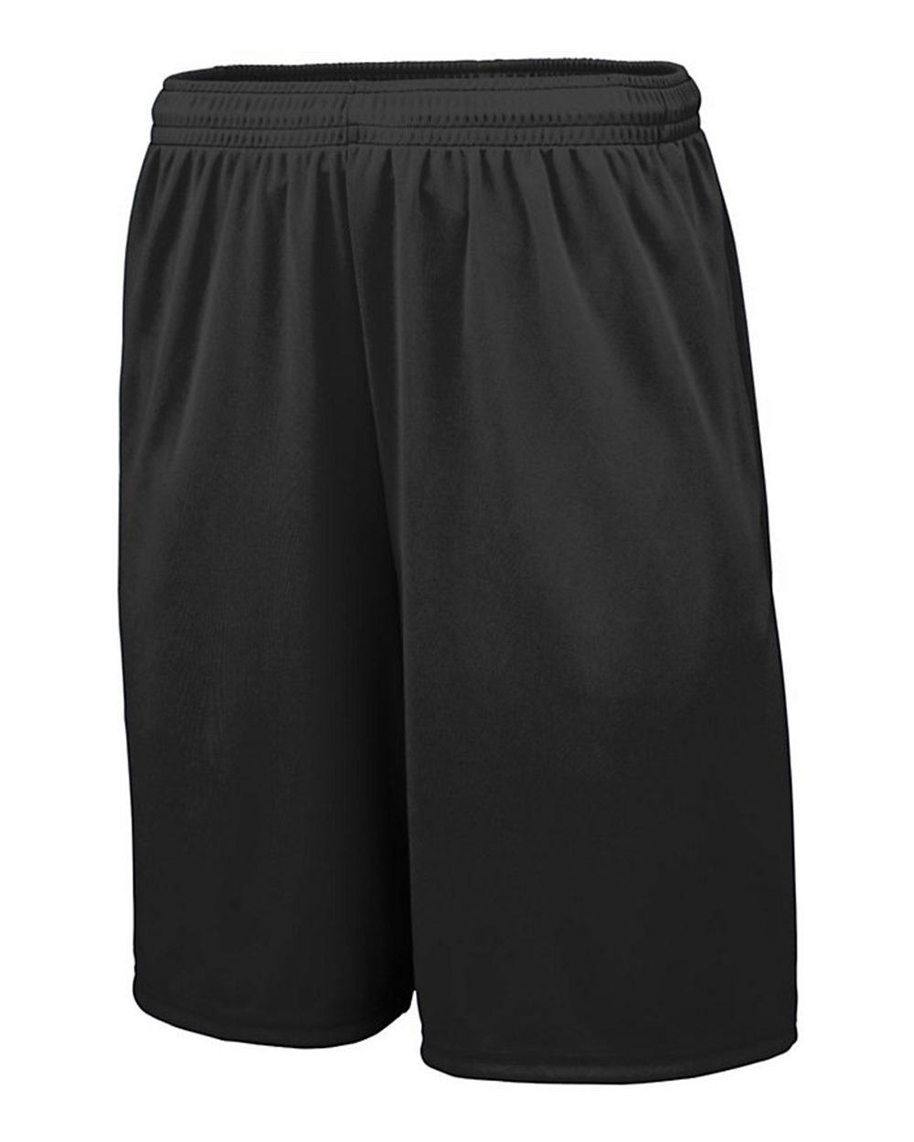 Men's Training Shorts with Pockets - Side - B14234503 - Black