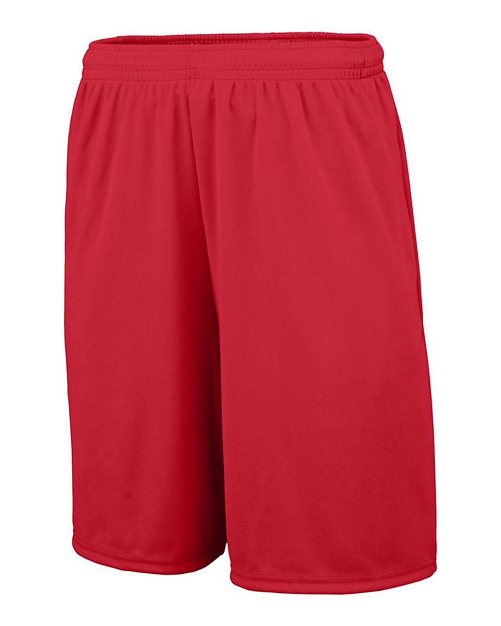 Men's Training Shorts with Pockets - Side - B14234703 - Red