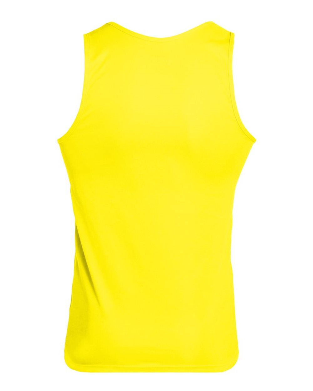 Unisex Training Tank Top - Back - B02334403 - Power Yellow