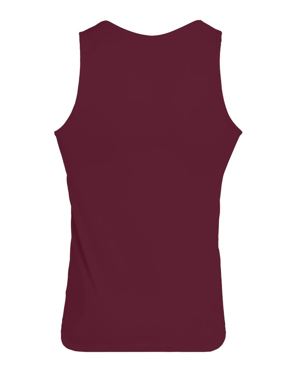 Unisex Training Tank Top - Back - B02334533 - Maroon