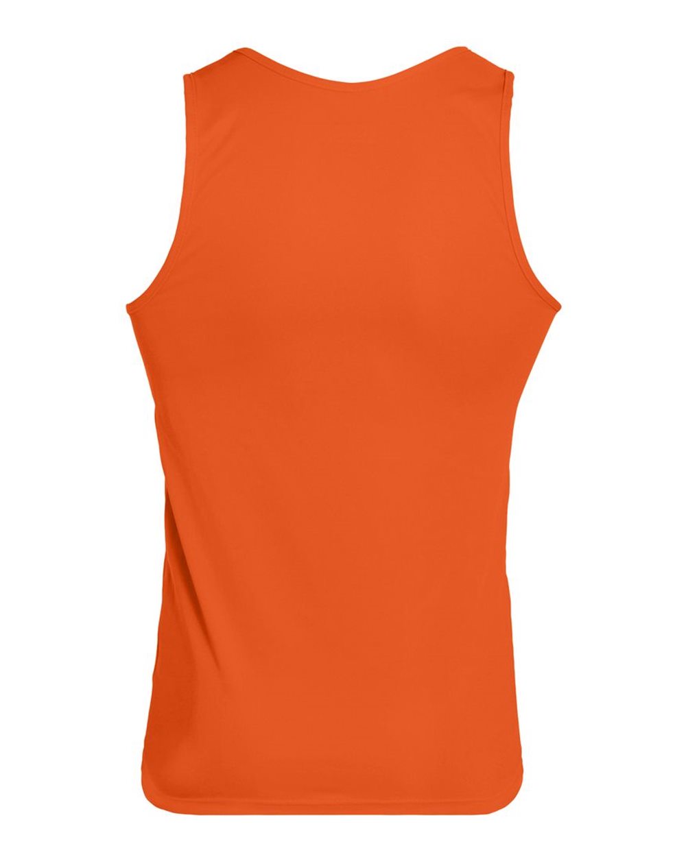 Unisex Training Tank Top - Back - B02334663 - Orange