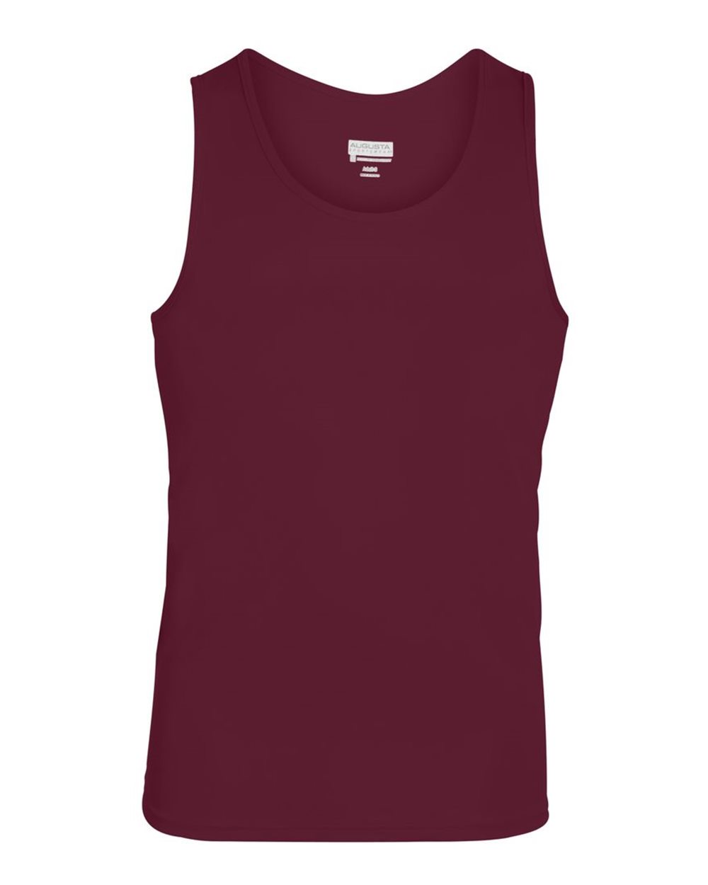 Unisex Training Tank Top - Front - B02334533 - Maroon