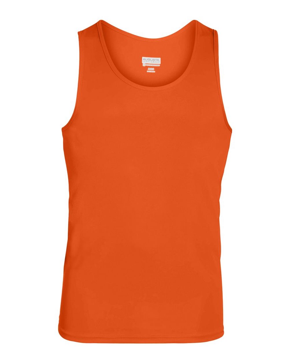 Unisex Training Tank Top - Front - B02334663 - Orange