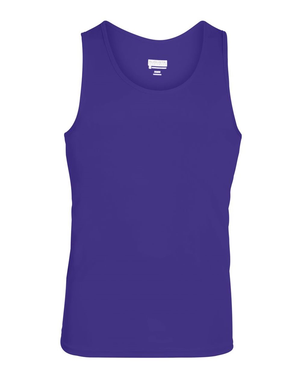 Unisex Training Tank Top - Front - B02334673 - Purple