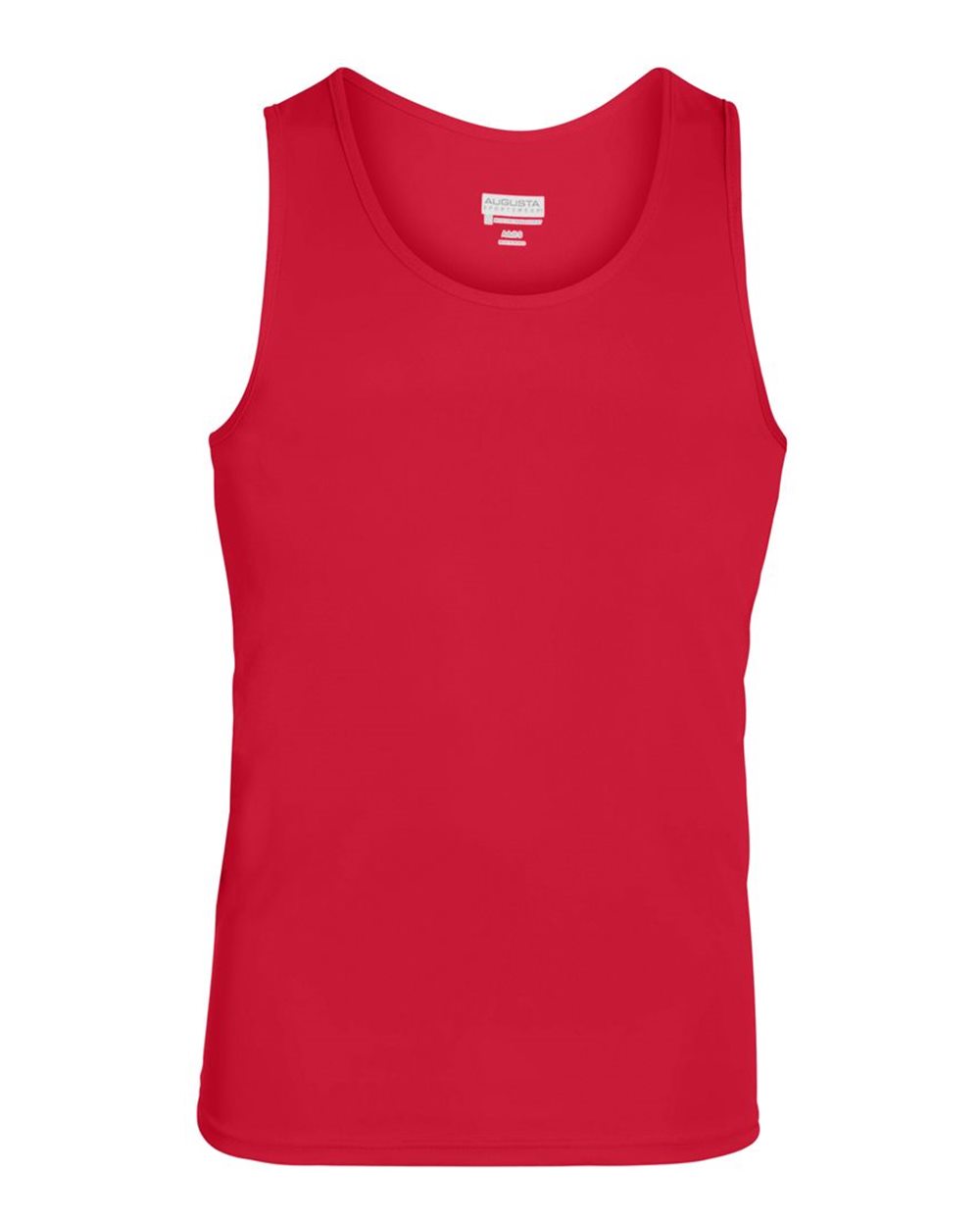 Unisex Training Tank Top - Front - B02334703 - Red