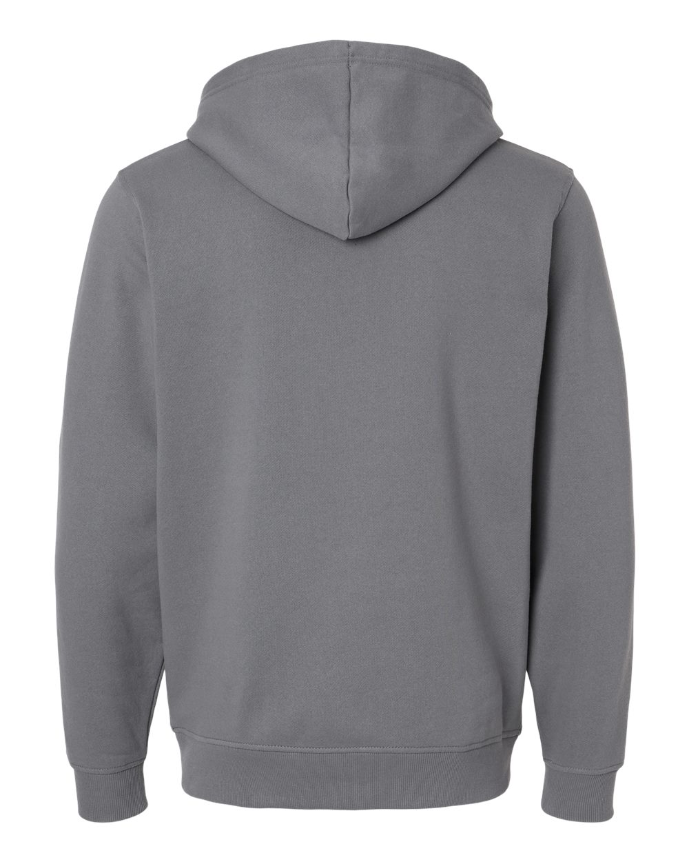 Unisex 60/40 Fleece Hoodie - Back - B64634103 - Graphite