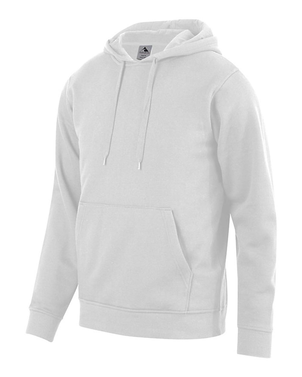 Unisex 60/40 Fleece Hoodie - Side - B64634003 - White
