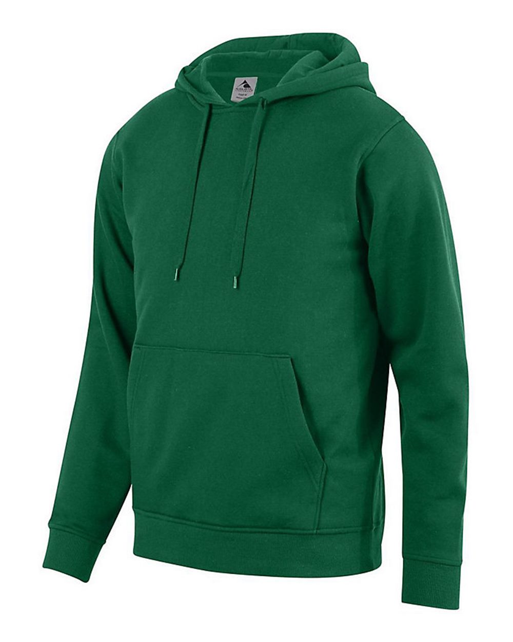 Unisex 60/40 Fleece Hoodie - Side - B64634193 - Dark Green