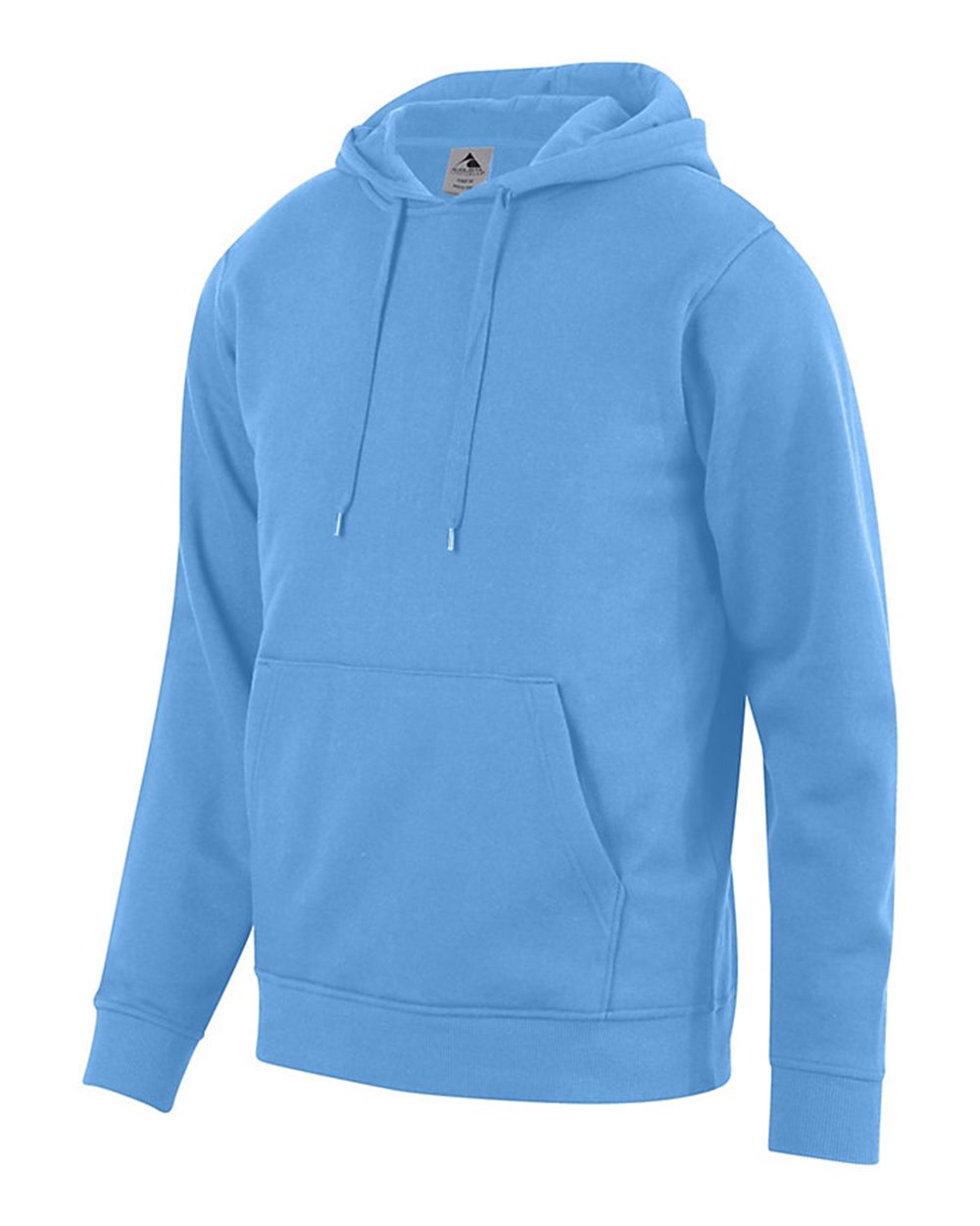 Unisex 60/40 Fleece Hoodie - Side - B64634263 - Columbia Blue