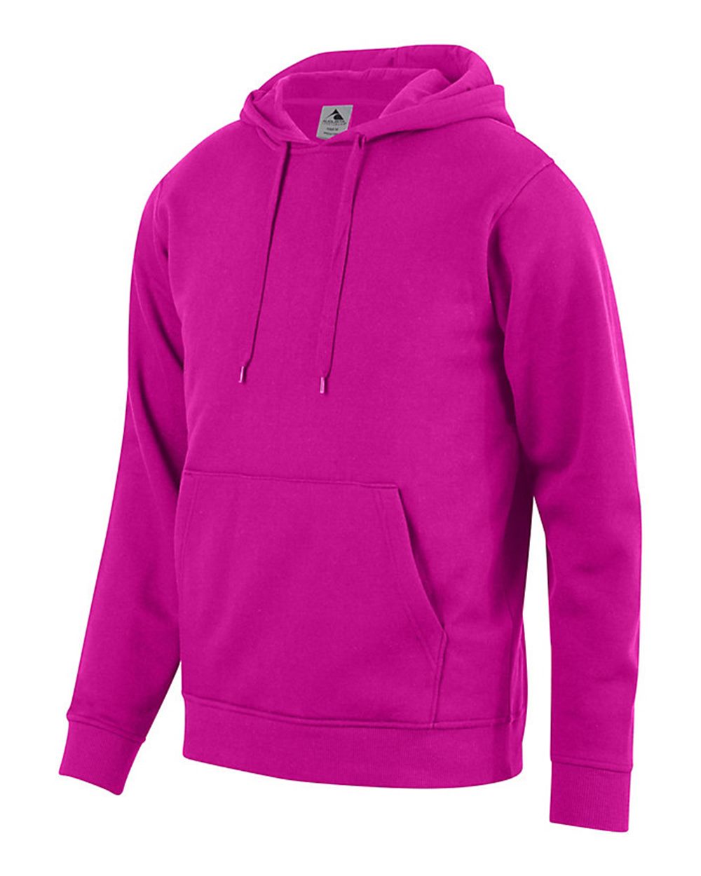 Unisex 60/40 Fleece Hoodie - Side - B64634313 - Power Pink