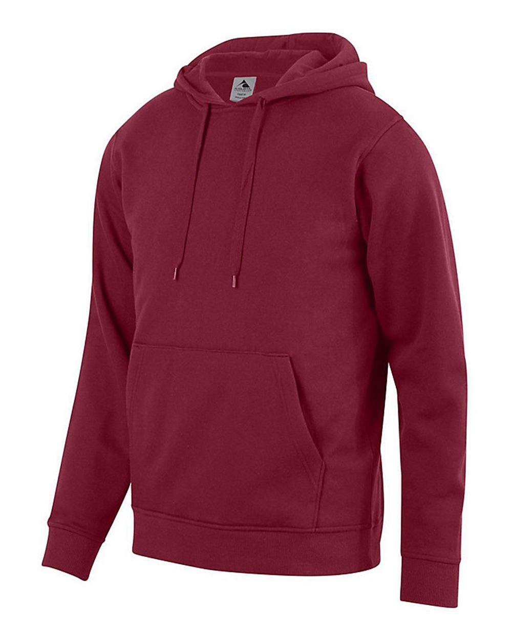 Unisex 60/40 Fleece Hoodie - Side - B64634523 - Cardinal