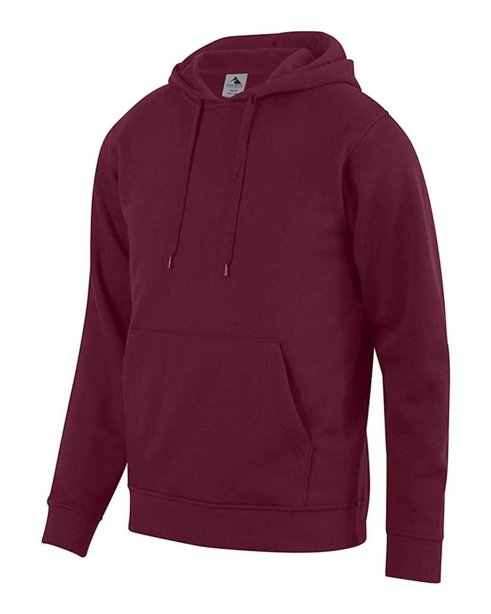 Unisex 60/40 Fleece Hoodie - Side - B64634533 - Maroon
