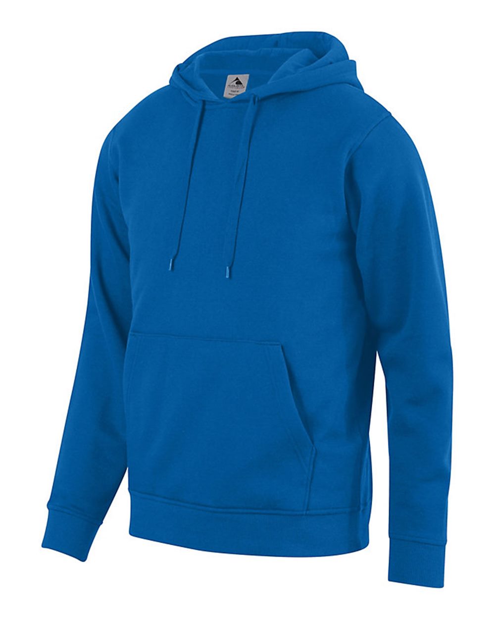 Unisex 60/40 Fleece Hoodie - Side - B64634753 - Royal