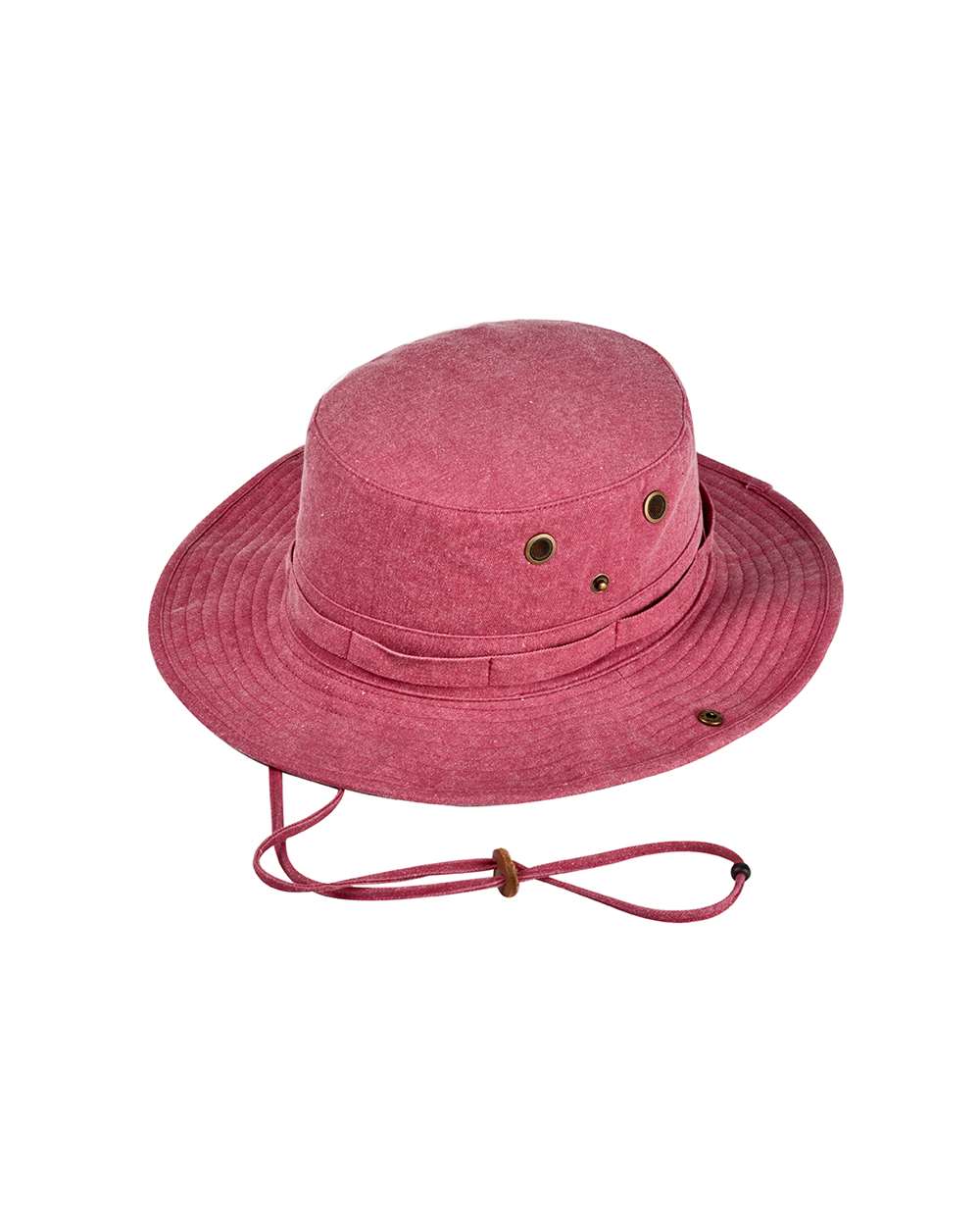 Pigment-Dyed Booney - Front - B557F0700 - Nautical Red/ Khaki