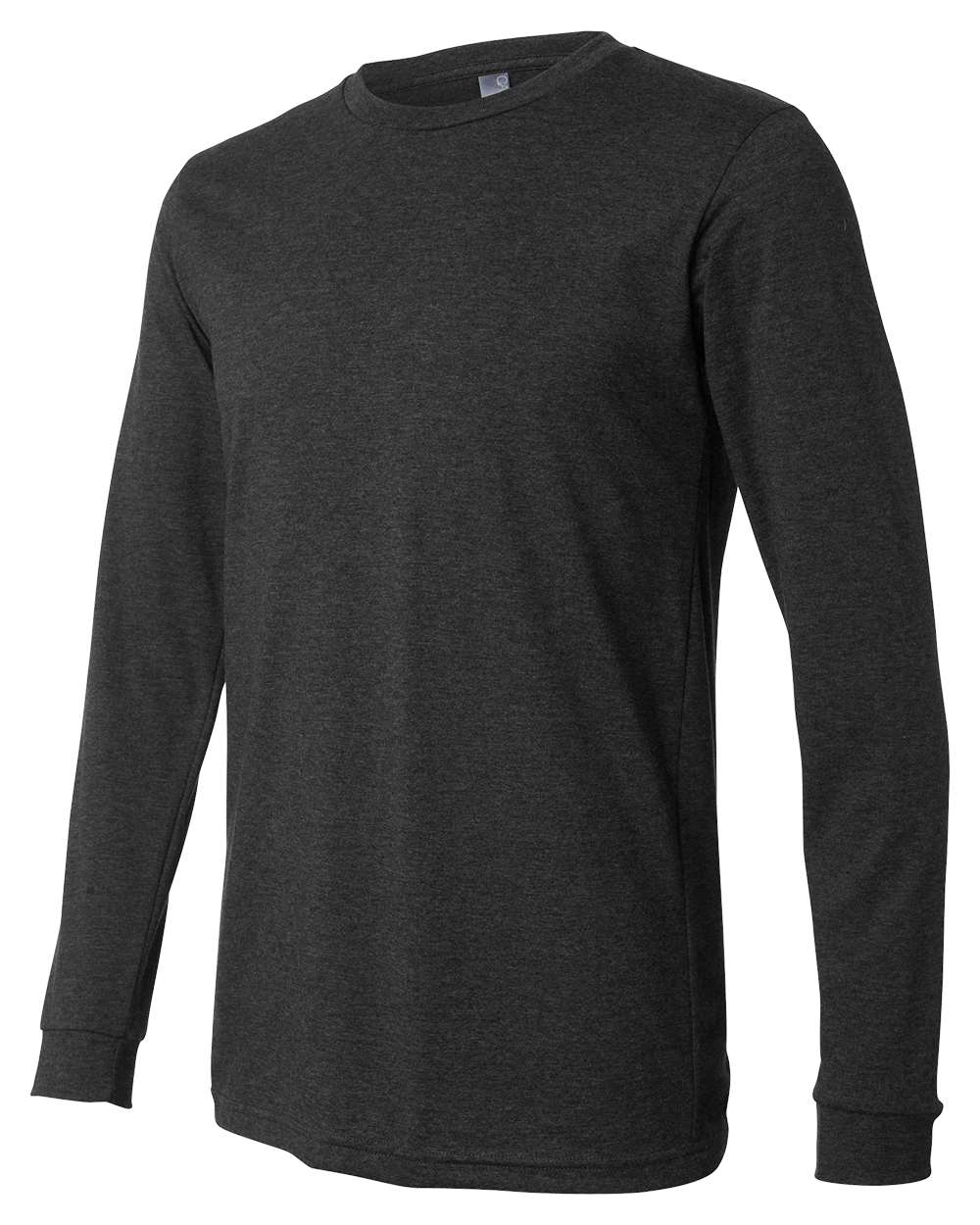 Heather CVC Long Sleeve Tee - DirectSide - B02906092 - Dark Grey Heather
