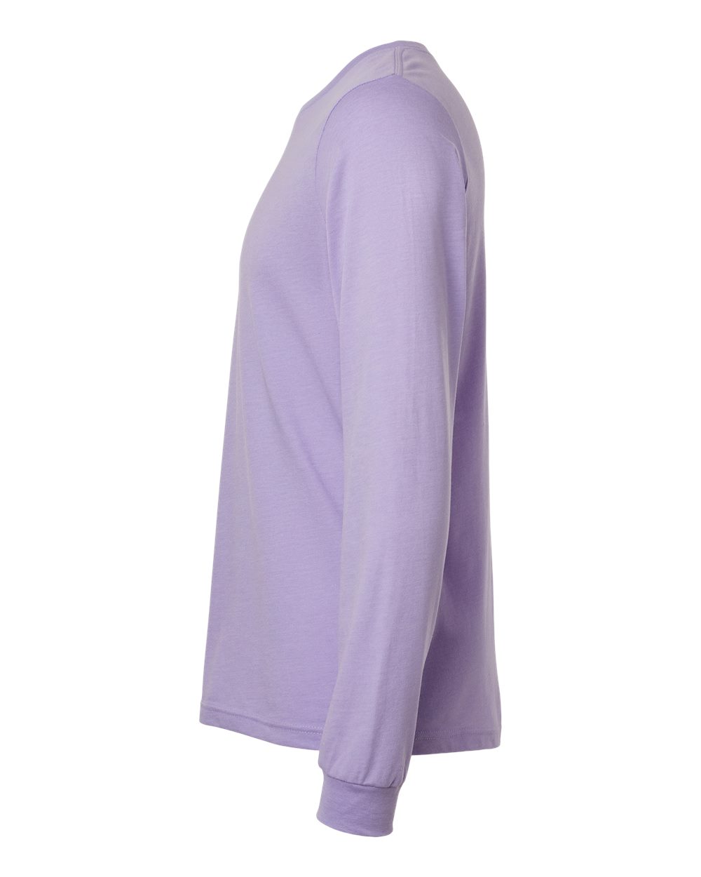 Heather CVC Long Sleeve Tee - DirectSide - B02906142 - Heather Dark Lavender