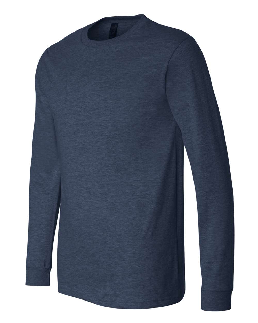 Heather CVC Long Sleeve Tee - DirectSide - B02906652 - Heather Navy