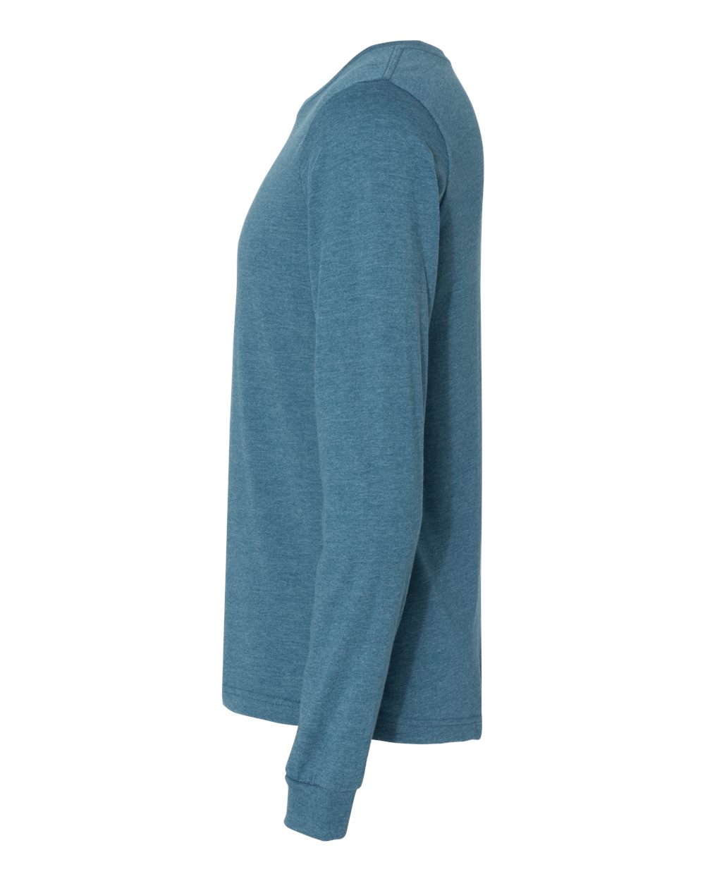 Heather CVC Long Sleeve Tee - DirectSide - B02906772 - Heather Deep Teal