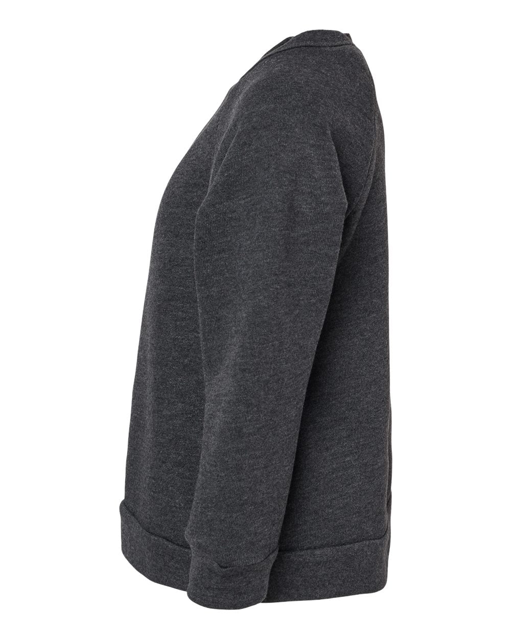 Toddler Sponge Fleece Raglan Sweatshirt - DirectSide - B07906093 - Dark Grey Heather