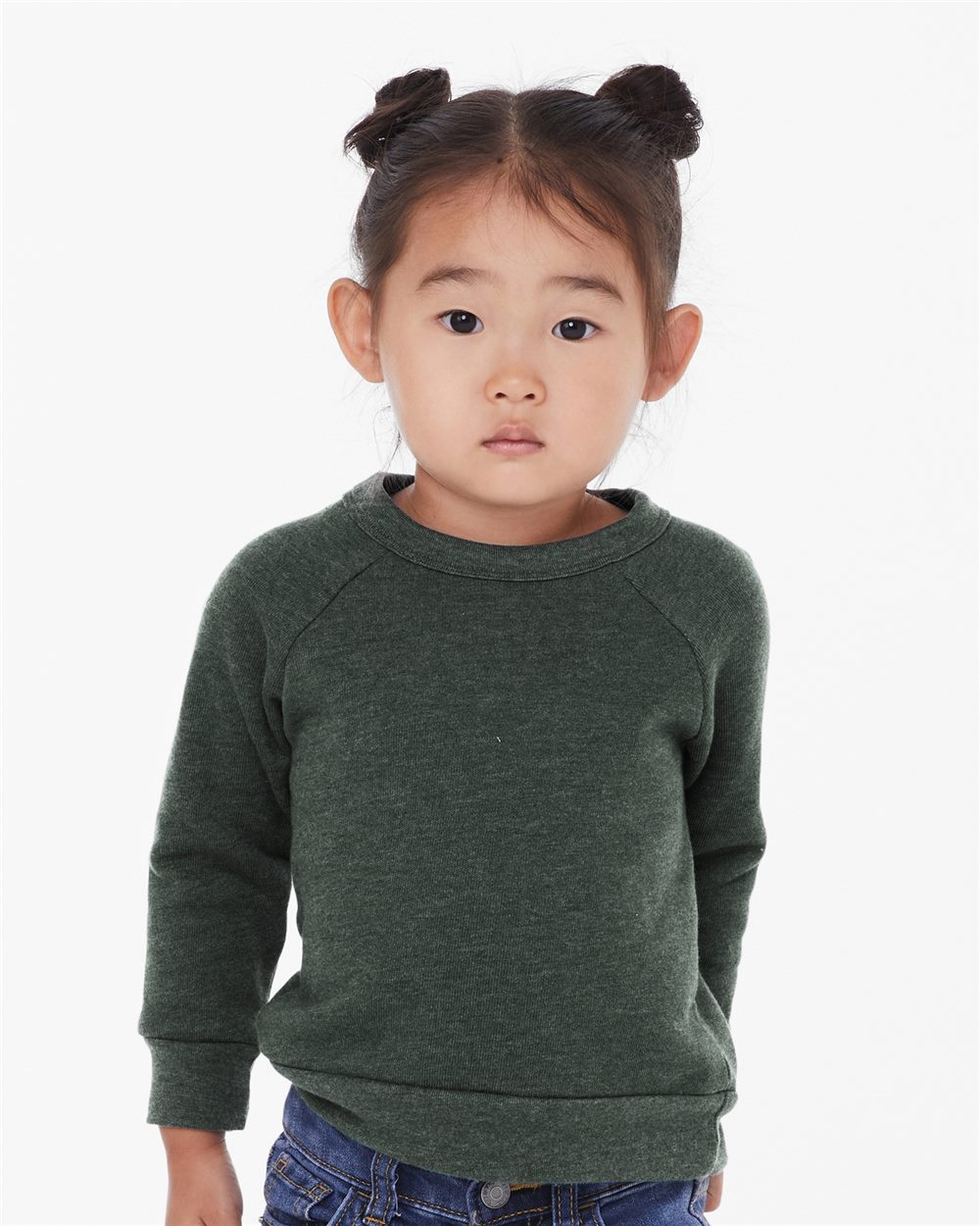 Toddler Sponge Fleece Raglan Sweatshirt - styleImage