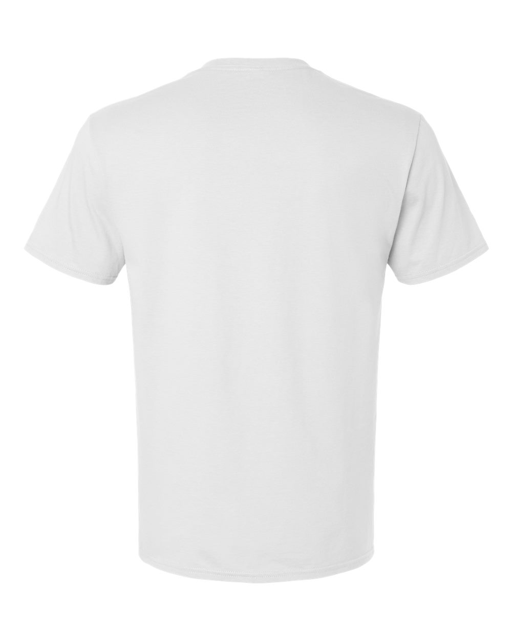 Premium Cotton T-Shirt - Back - B01335002 - White