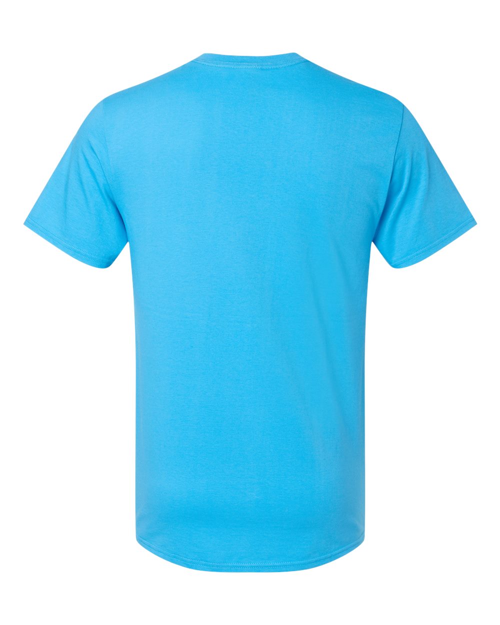 Premium Cotton T-Shirt - Back - B01335142 - Soul Blue