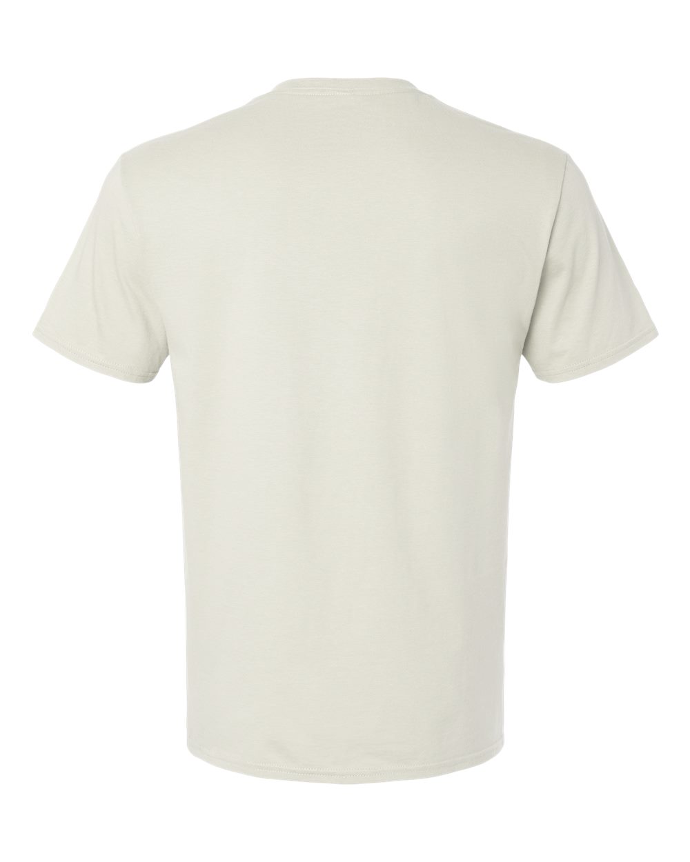 Premium Cotton T-Shirt - Back - B01335242 - Sweet Cream Heather