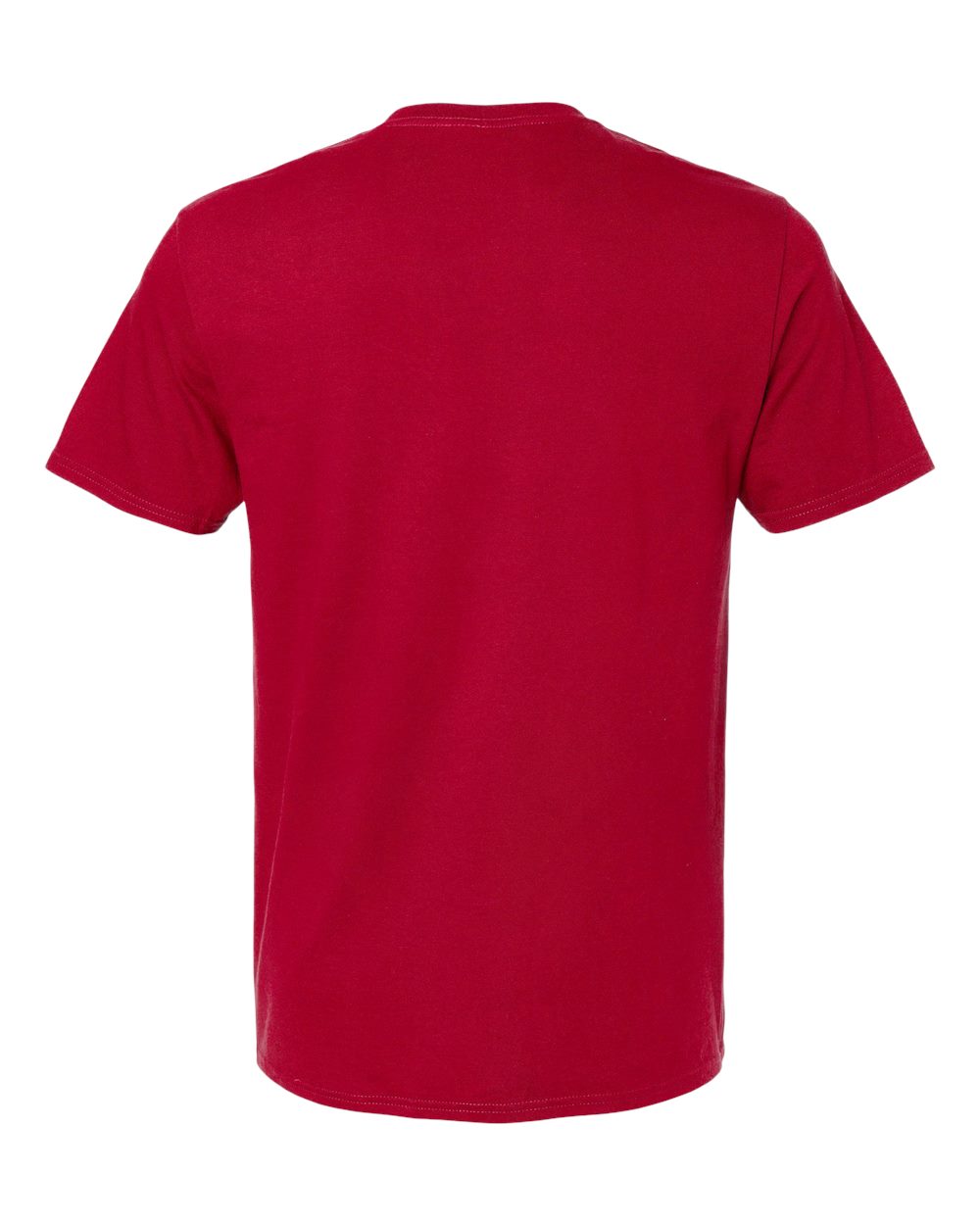 Premium Cotton T-Shirt - Back - B01335702 - True Red