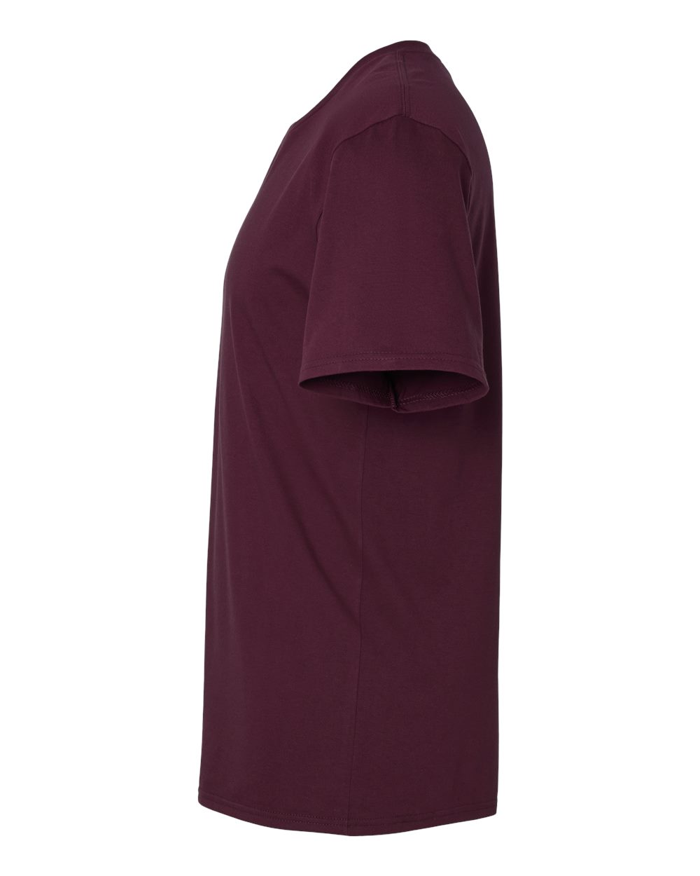 Premium Cotton T-Shirt - DirectSide - B01335532 - Maroon