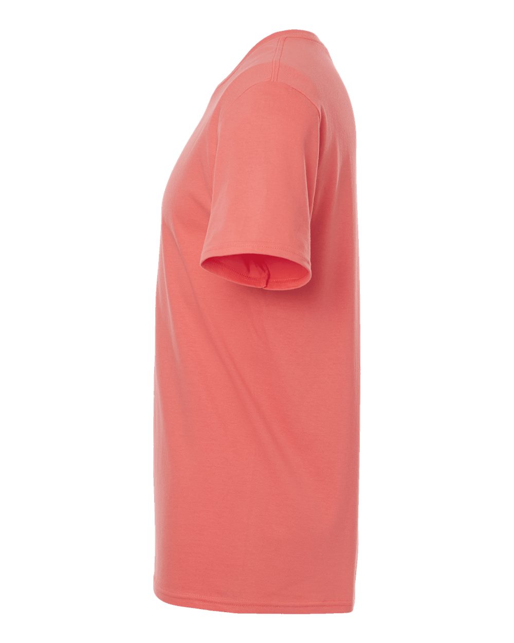 Premium Cotton T-Shirt - DirectSide - B01335662 - Sunset Coral