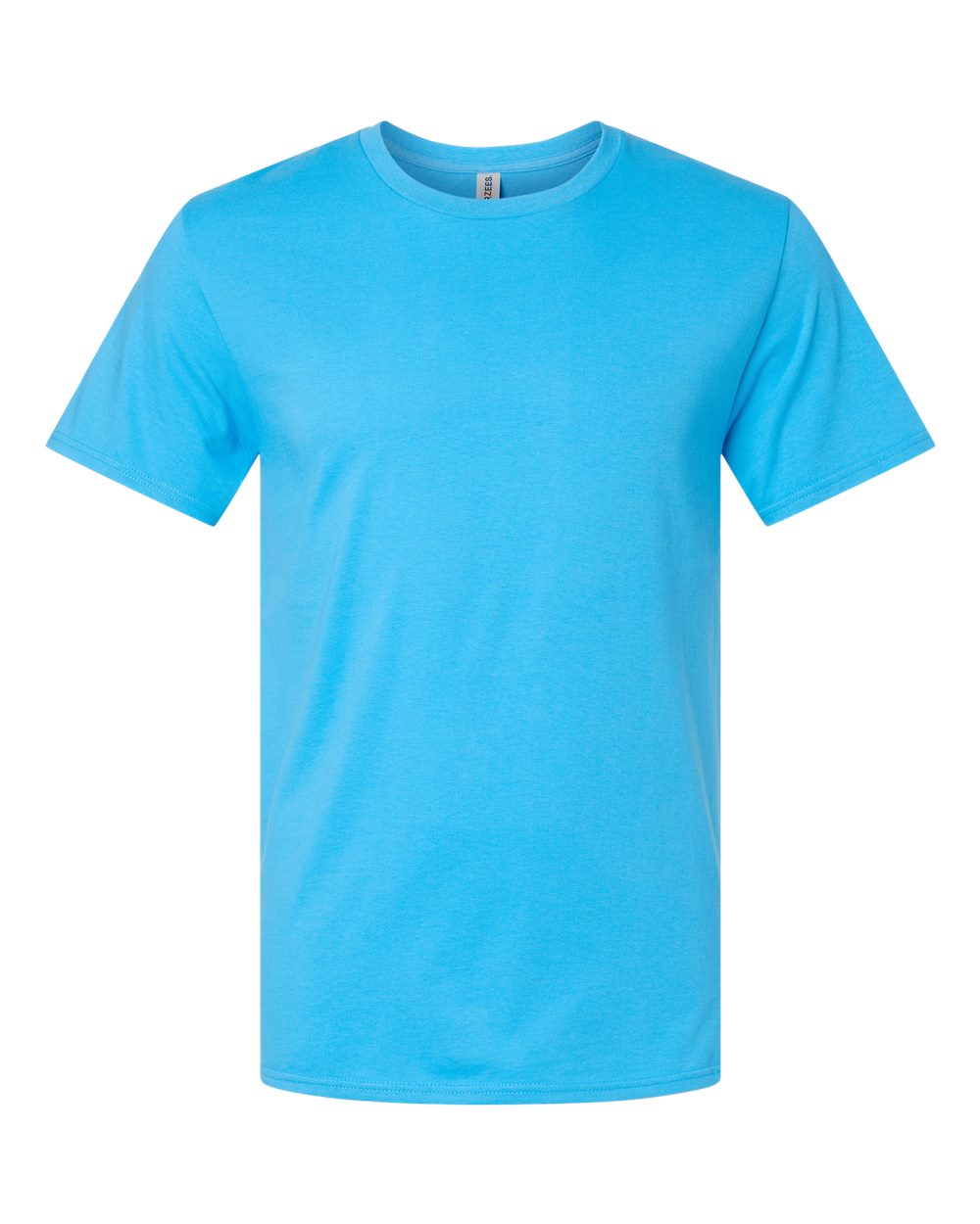 Premium Cotton T-Shirt - Front - B01335142 - Soul Blue