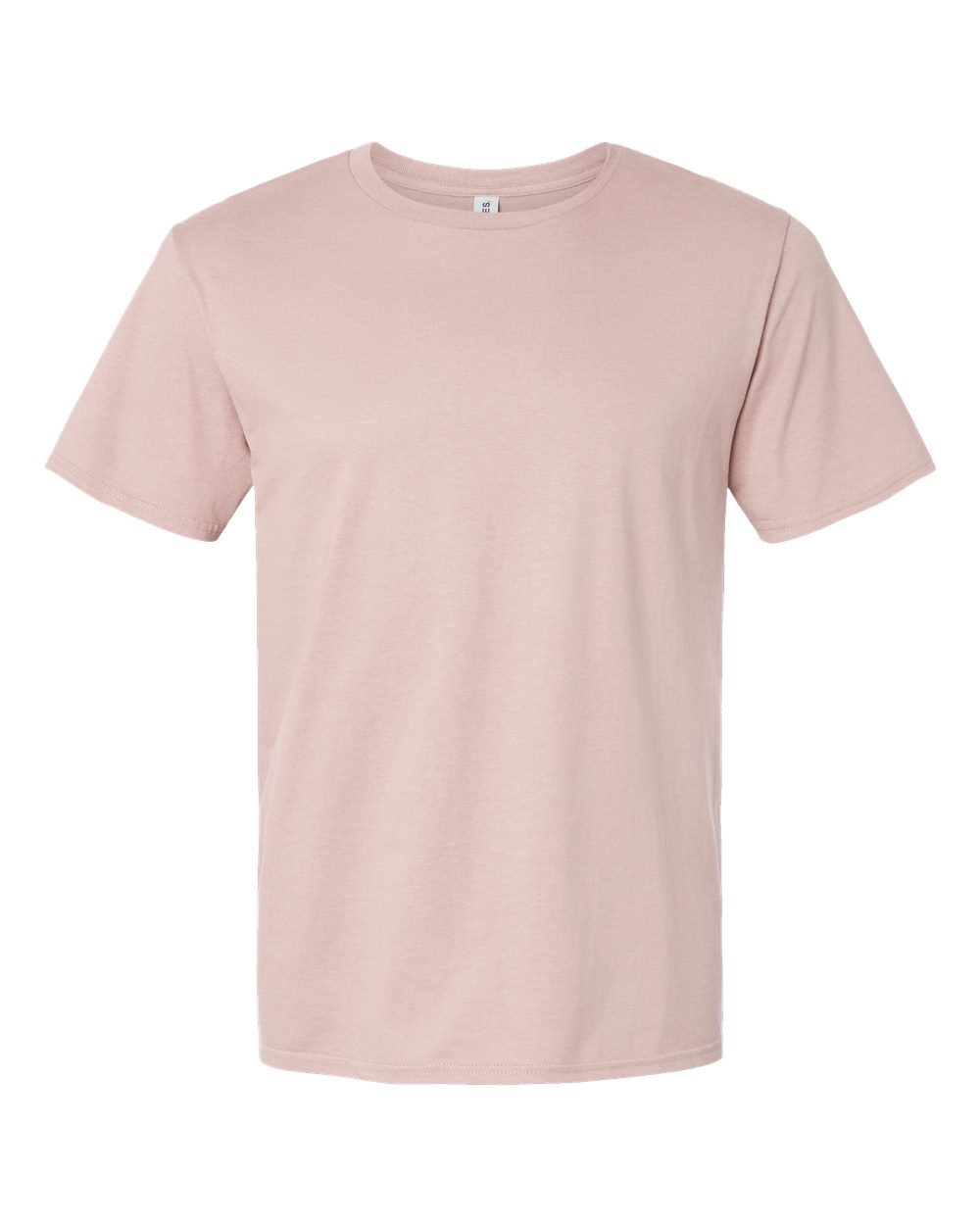 Premium Cotton T-Shirt - Front - B01335302 - Blush Pink