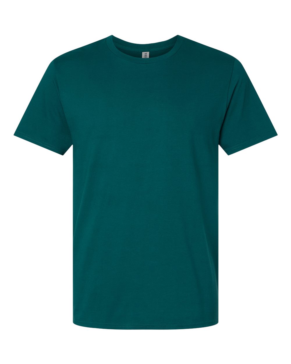 Premium Cotton T-Shirt - Front - B01335542 - Deep Emerald