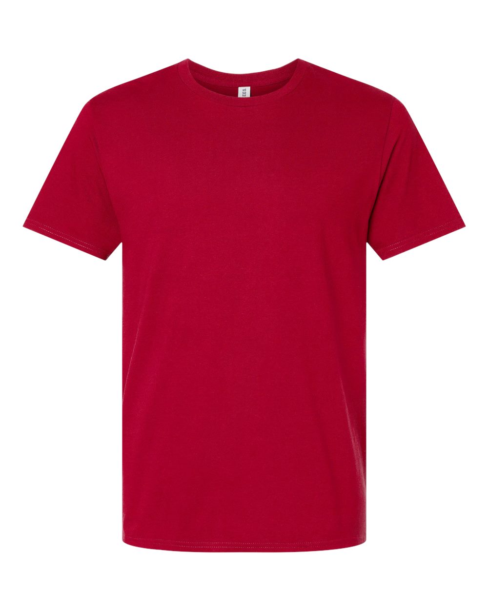 Premium Cotton T-Shirt - Front - B01335702 - True Red