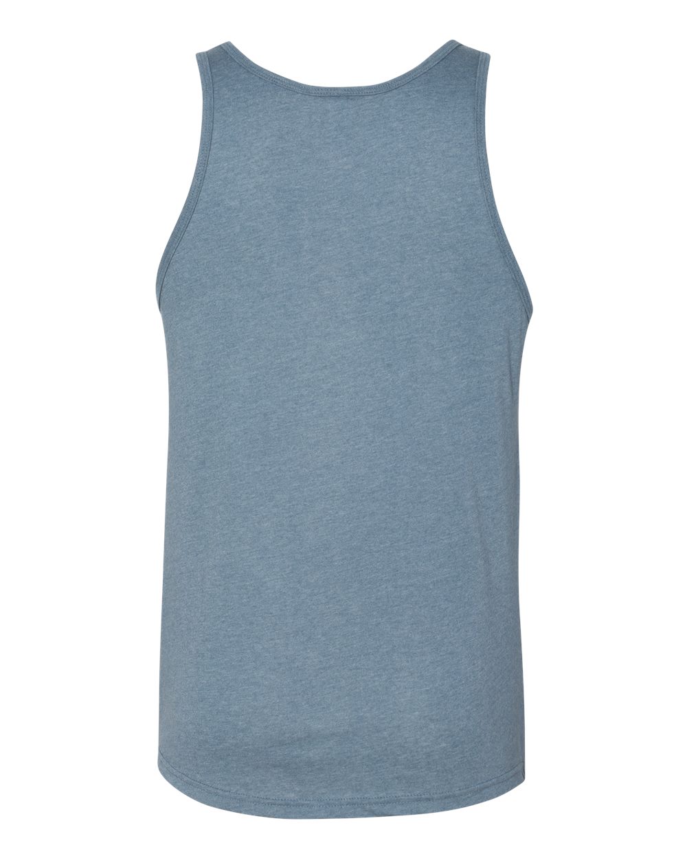 Unisex Heather CVC Tank - Back - B00006632 - Heather Slate
