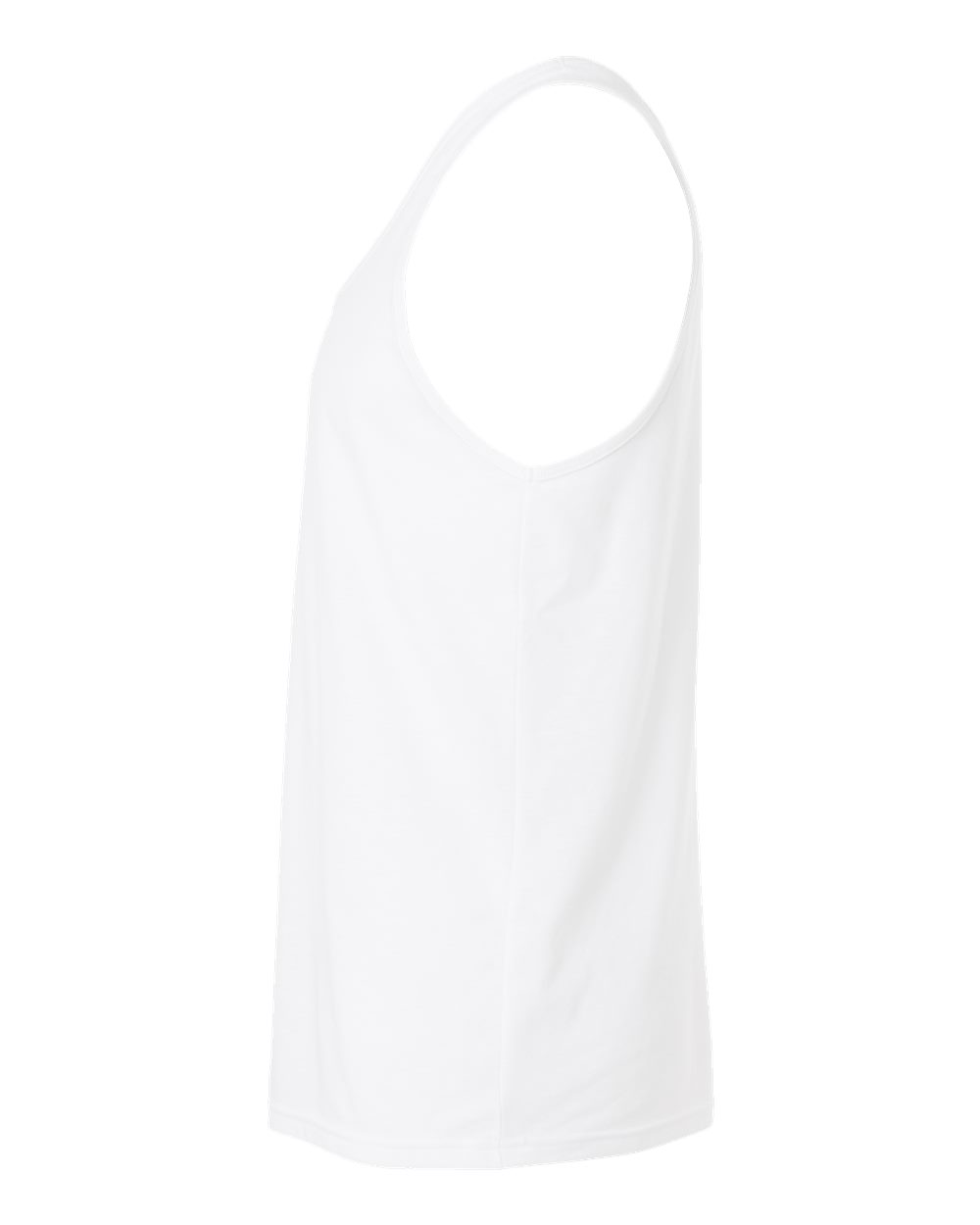 Unisex Heather CVC Tank - DirectSide - B00006012 - Solid White Blend