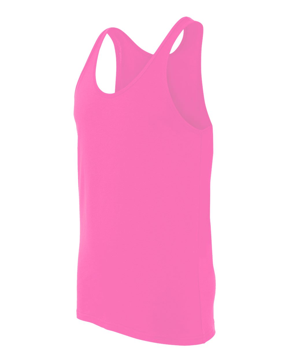 Unisex Heather CVC Tank - DirectSide - B00006142 - Neon Pink