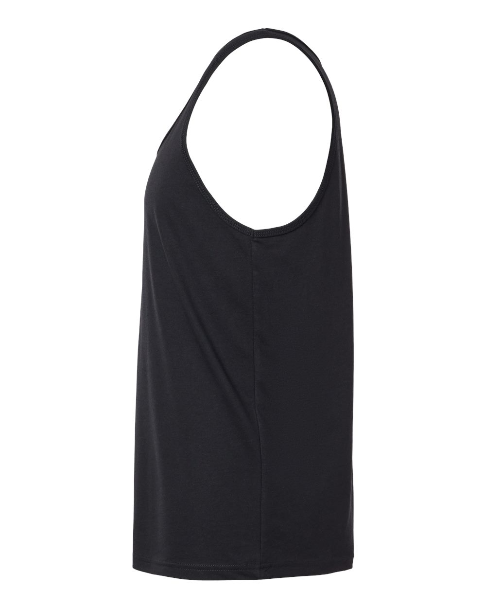 Unisex Heather CVC Tank - DirectSide - B00006512 - Solid Black Blend