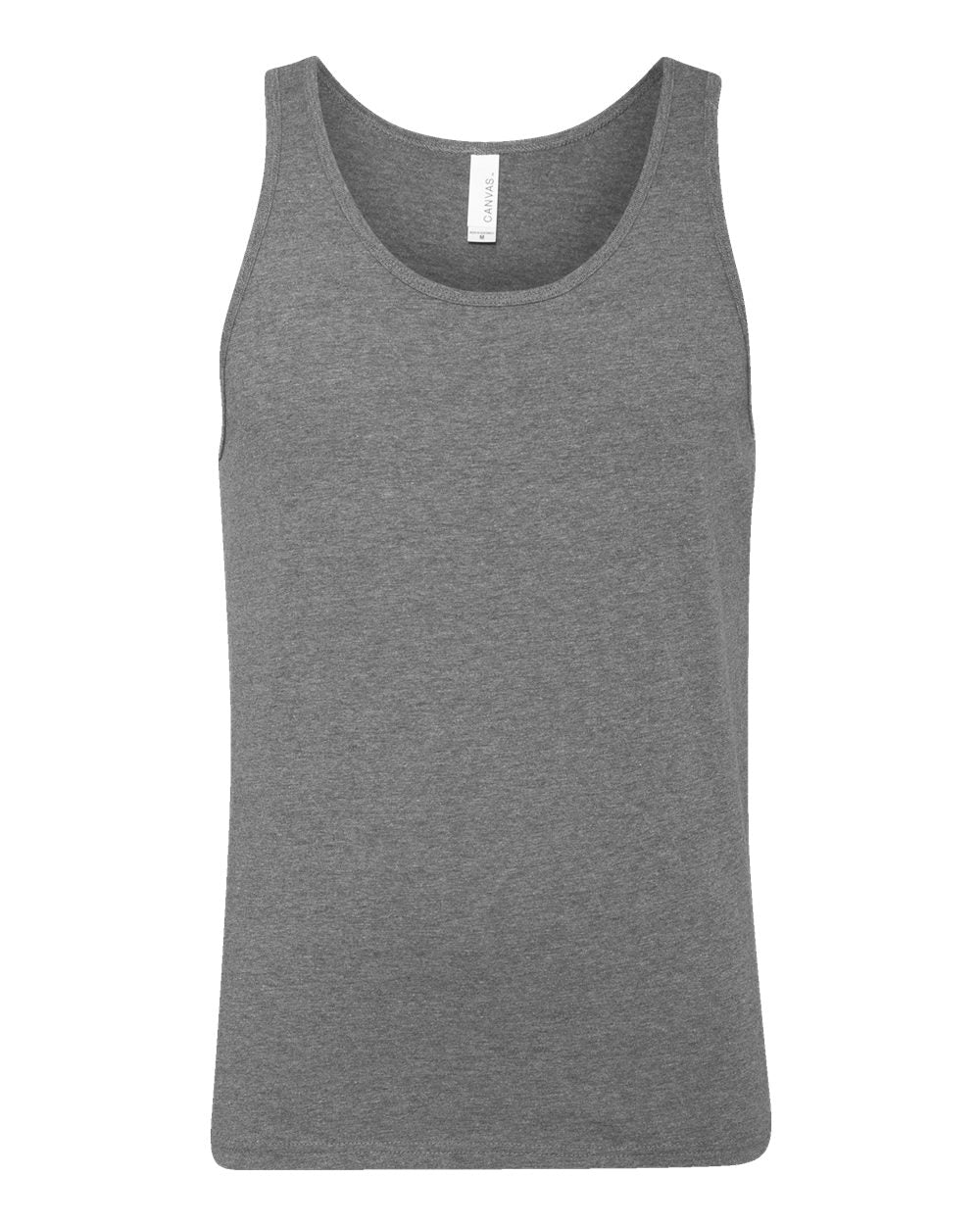 Unisex Heather CVC Tank - Front - B00006072 - Deep Heather