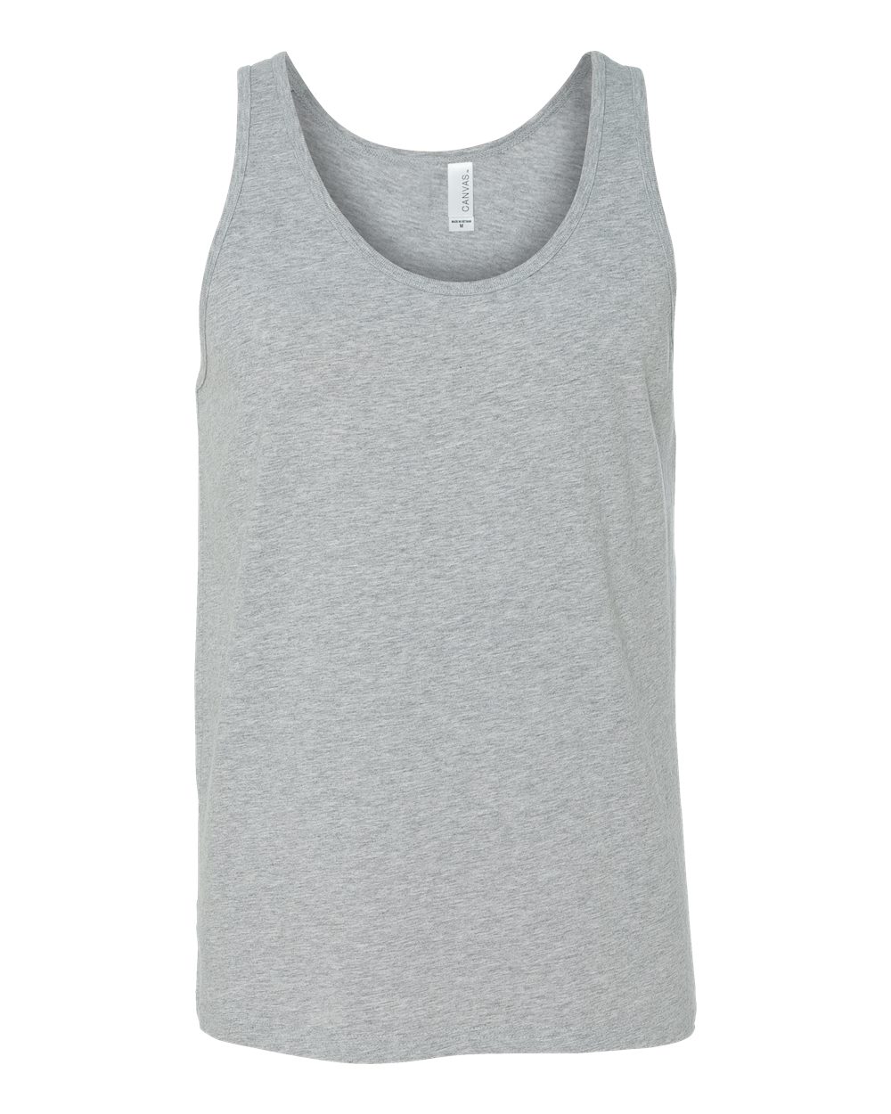 Unisex Heather CVC Tank - Front - B00006582 - Athletic Heather