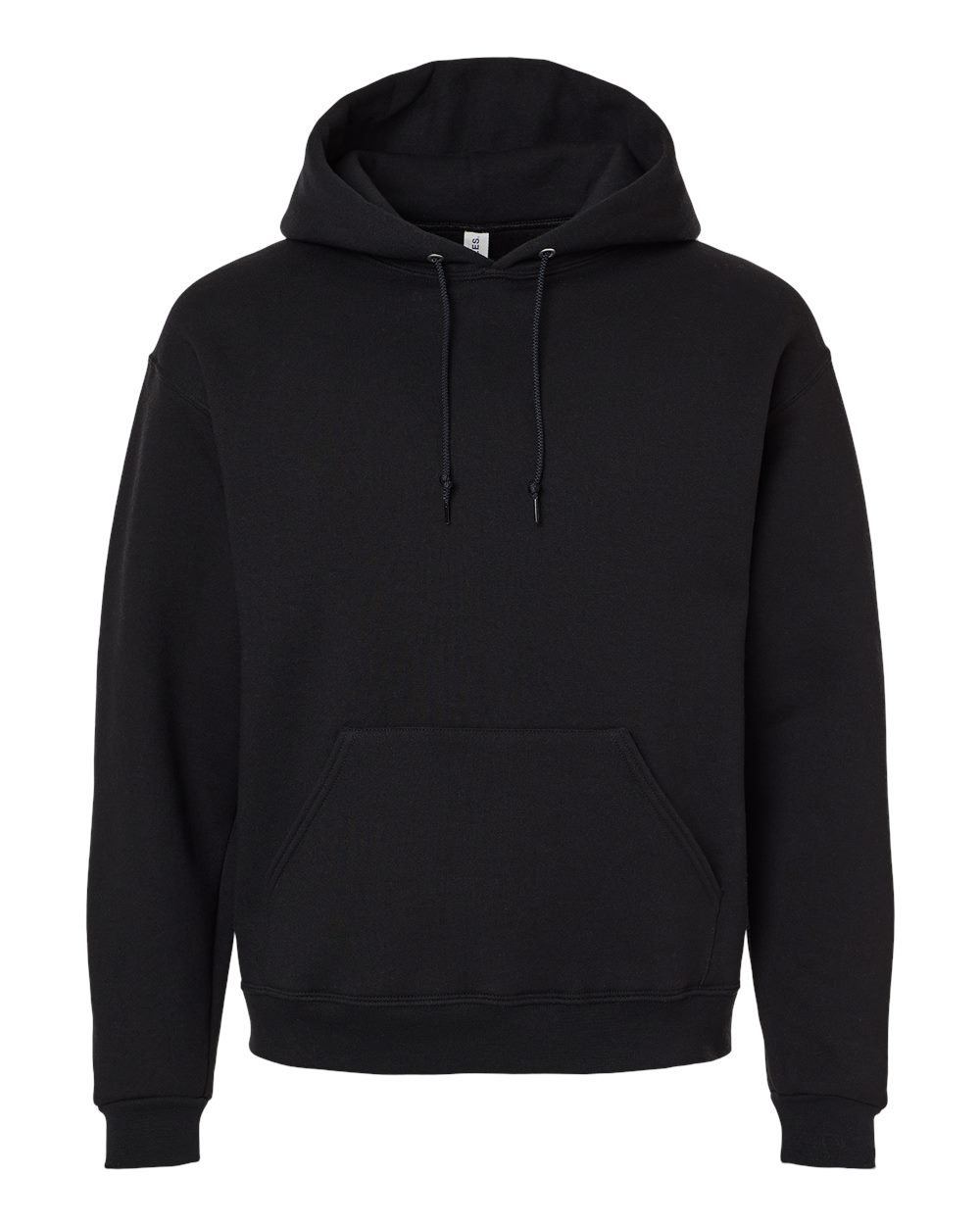Unisex Rugged Hooded Sweatshirt - Front - B01535503 - Black Ink