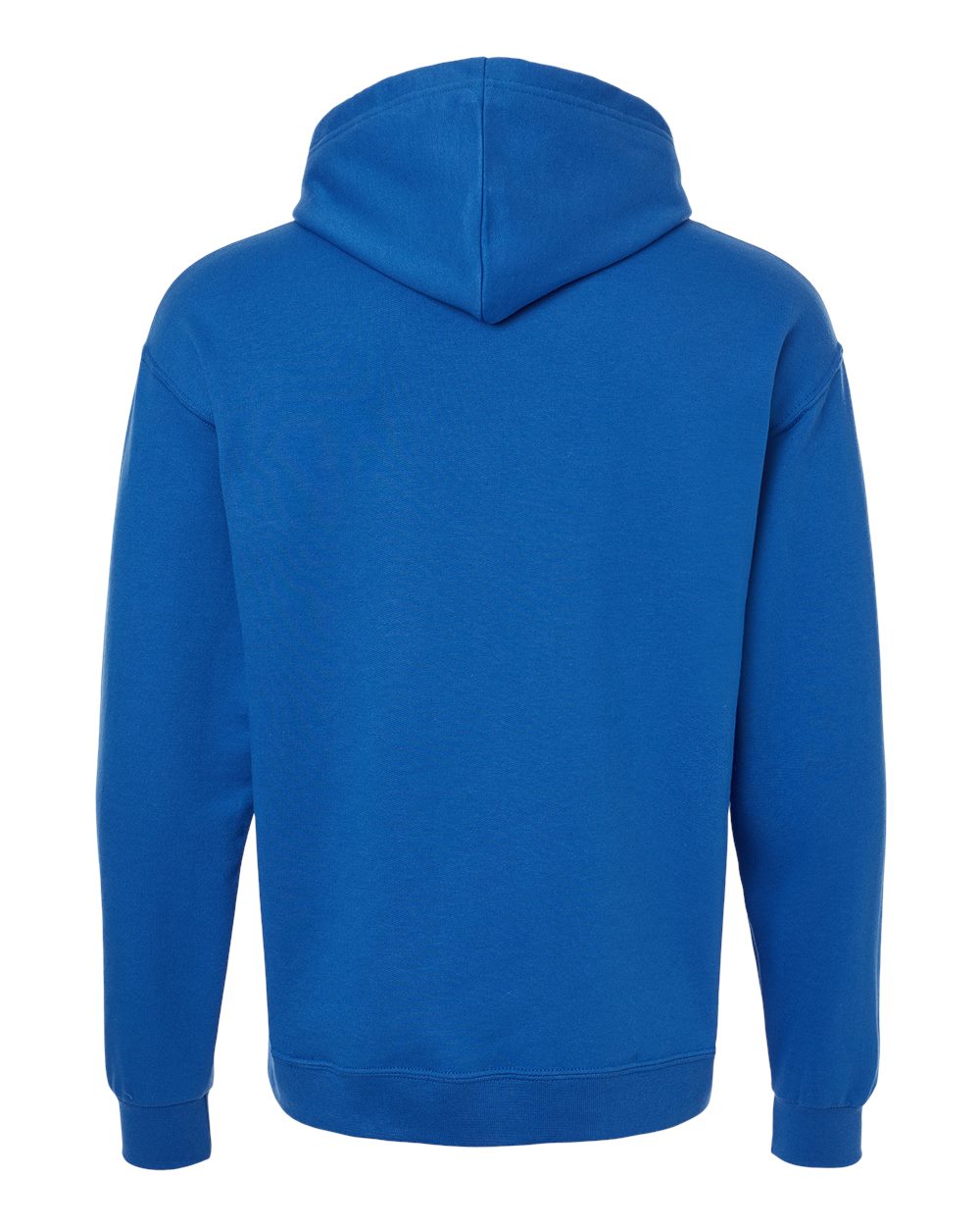 Unisex Ultimate CVC Hooded Sweatshirt - Back - B01835753 - Royal