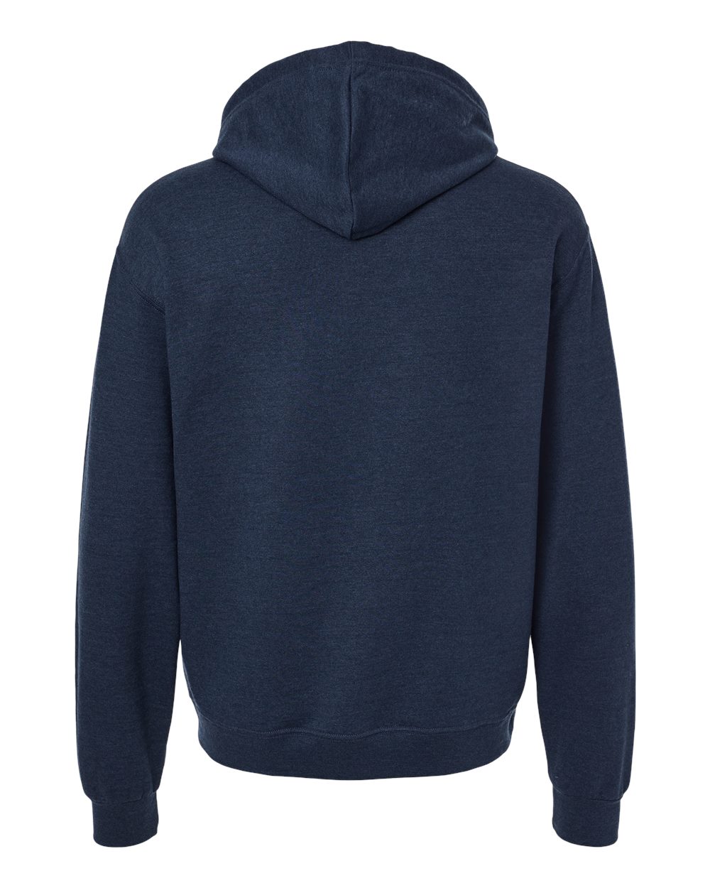 Unisex Ultimate CVC Hooded Sweatshirt - Back - B01835973 - Indigo Heather