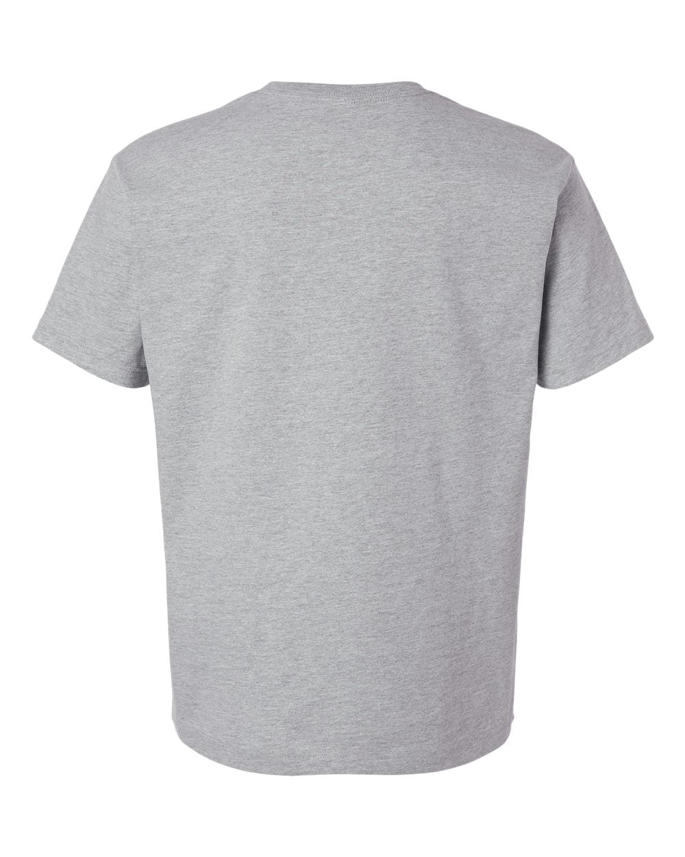 Unisex 7.5 oz Heavyweight Tee - Back - B06906022 - Athletic Heather