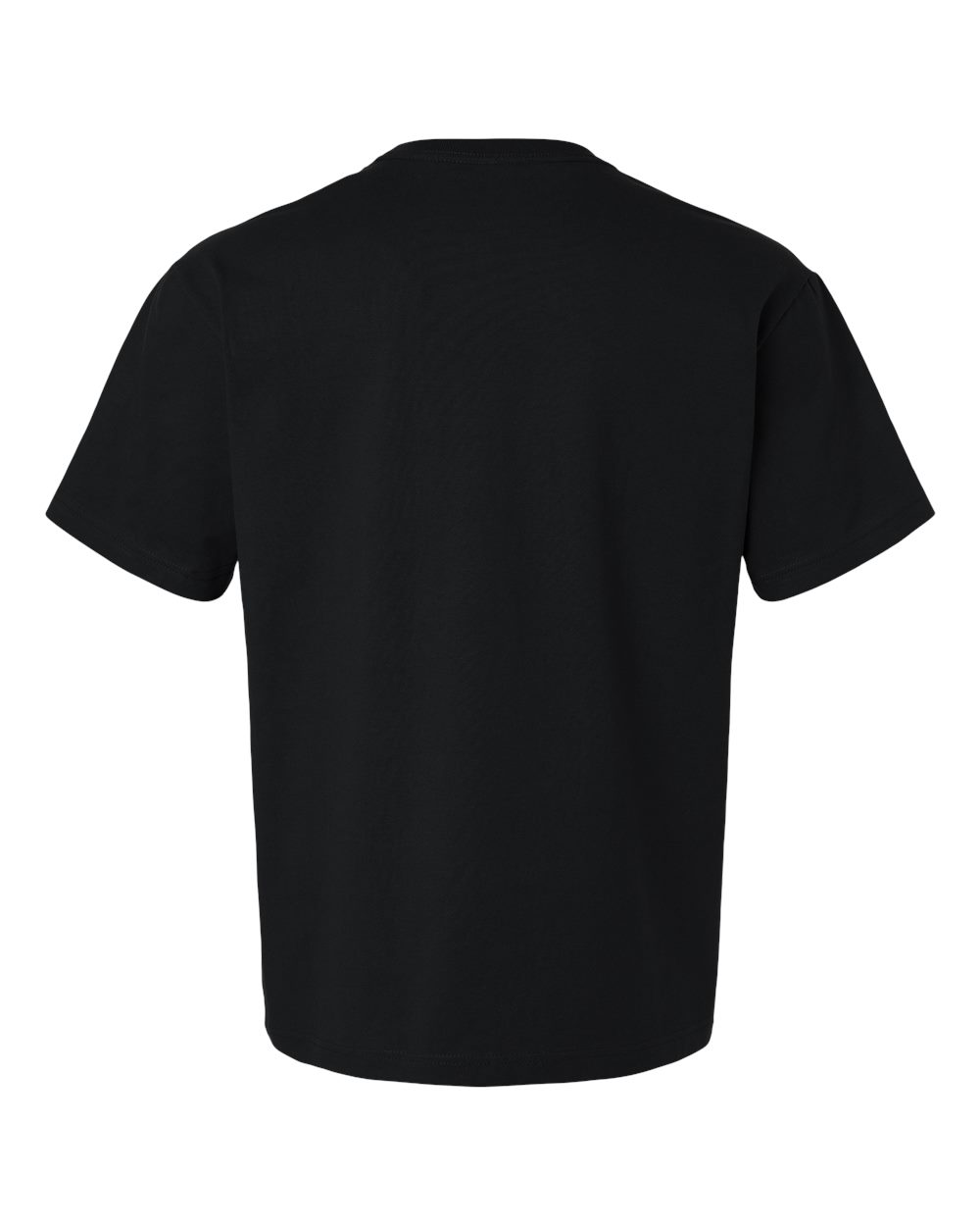 Unisex 7.5 oz Heavyweight Tee - Back - B06906502 - Black