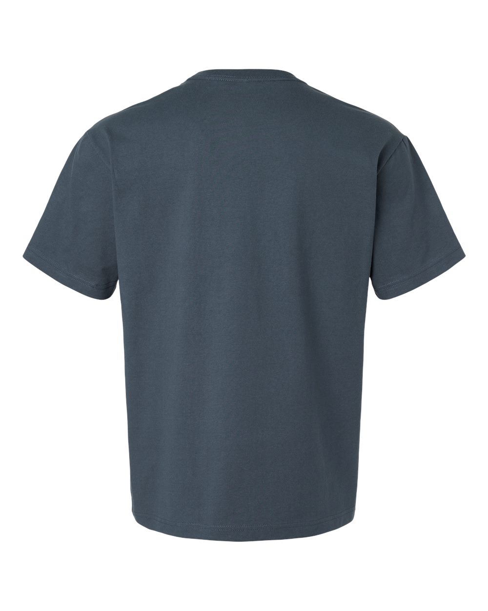 Unisex 7.5 oz Heavyweight Tee - Back - B06906652 - Vintage Navy